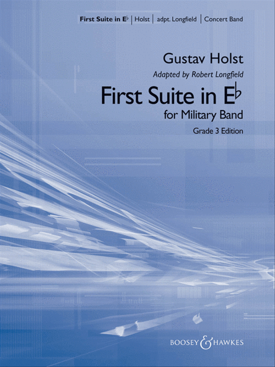 First Suite in E Flat Concert Band scores gallery preview page 1