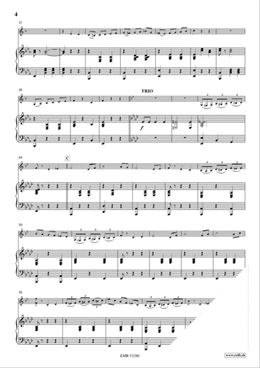 Mirabell Bass Clarinet scores gallery preview page 5