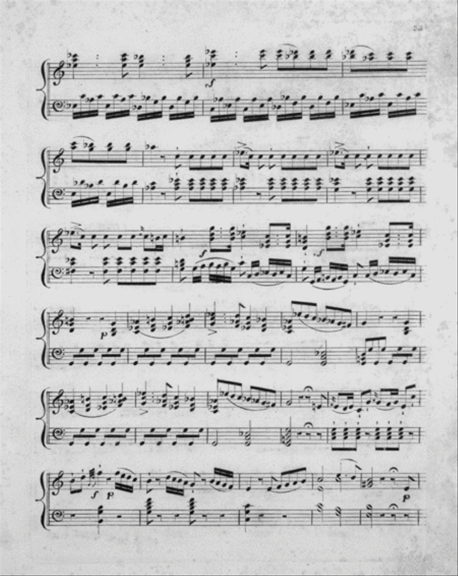 The Music in the Opera of Cinderella, or, the Fairy & Little Glass Slipper Piano Solo scores gallery preview page 5