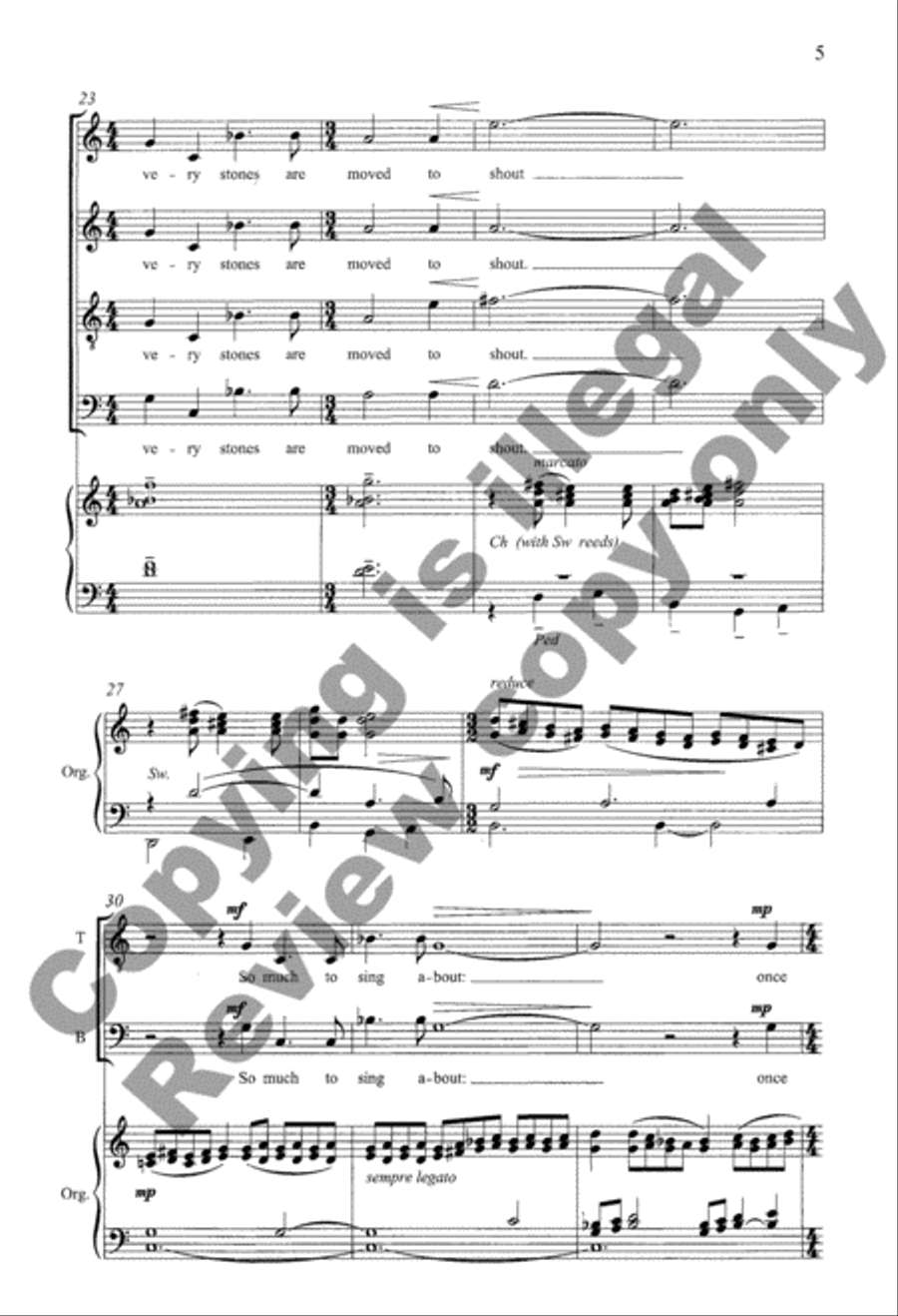 So Much to Sing About So Much to Sing About 4-Part scores gallery preview page 12