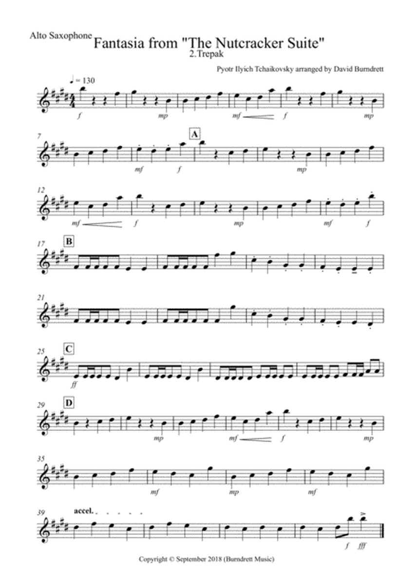 Trepak (Fantasia from Nutcracker) for Saxophone Quartet image number null