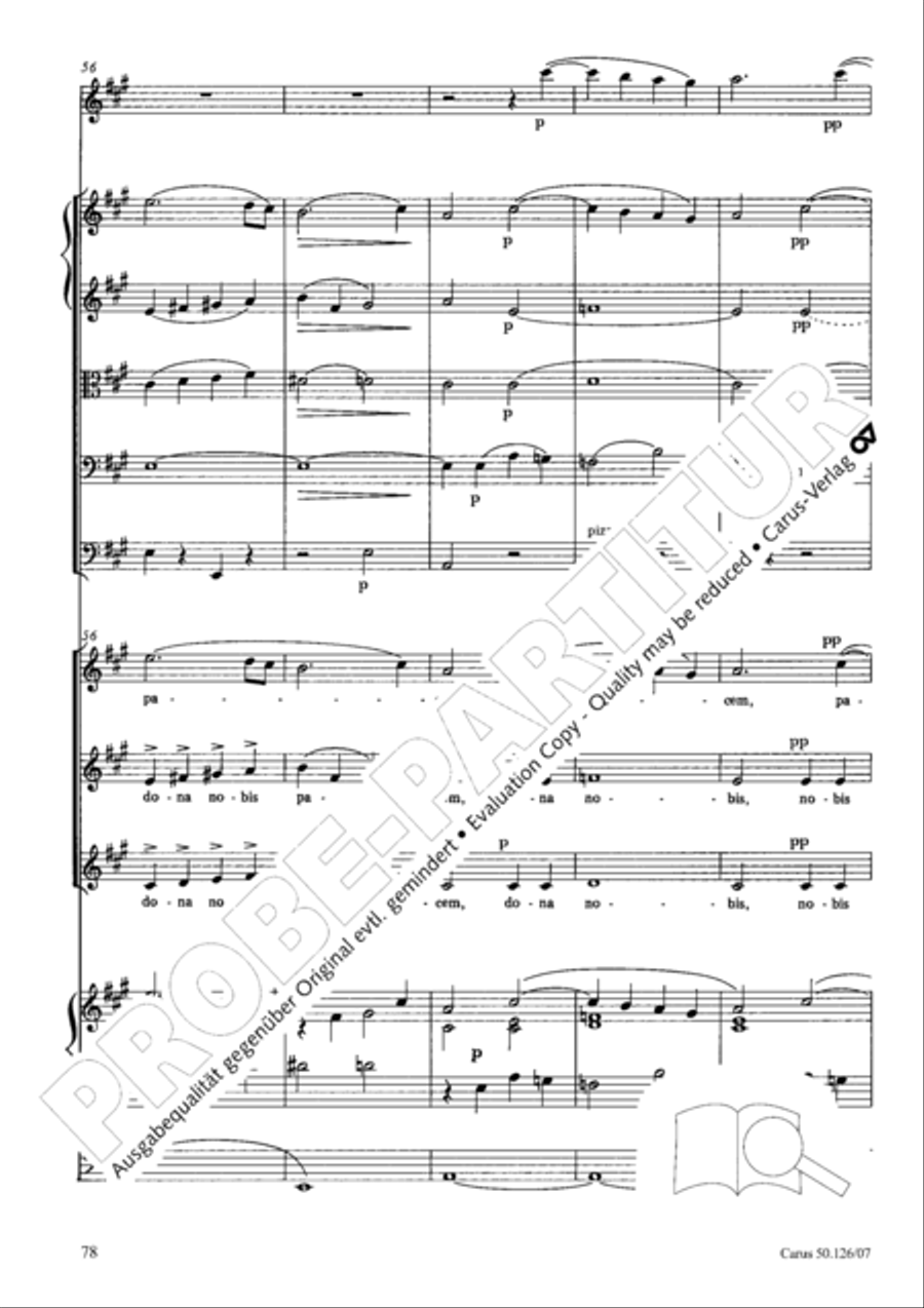 Mass in A major Mass in A major SSA scores gallery preview page 91