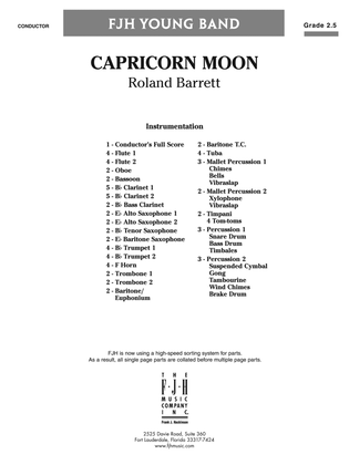 Capricorn Moon: Score