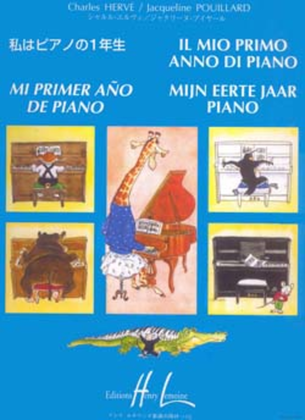Book cover for Mi Primer Ano De Piano - Il Mio Primo Anno Di Piano
