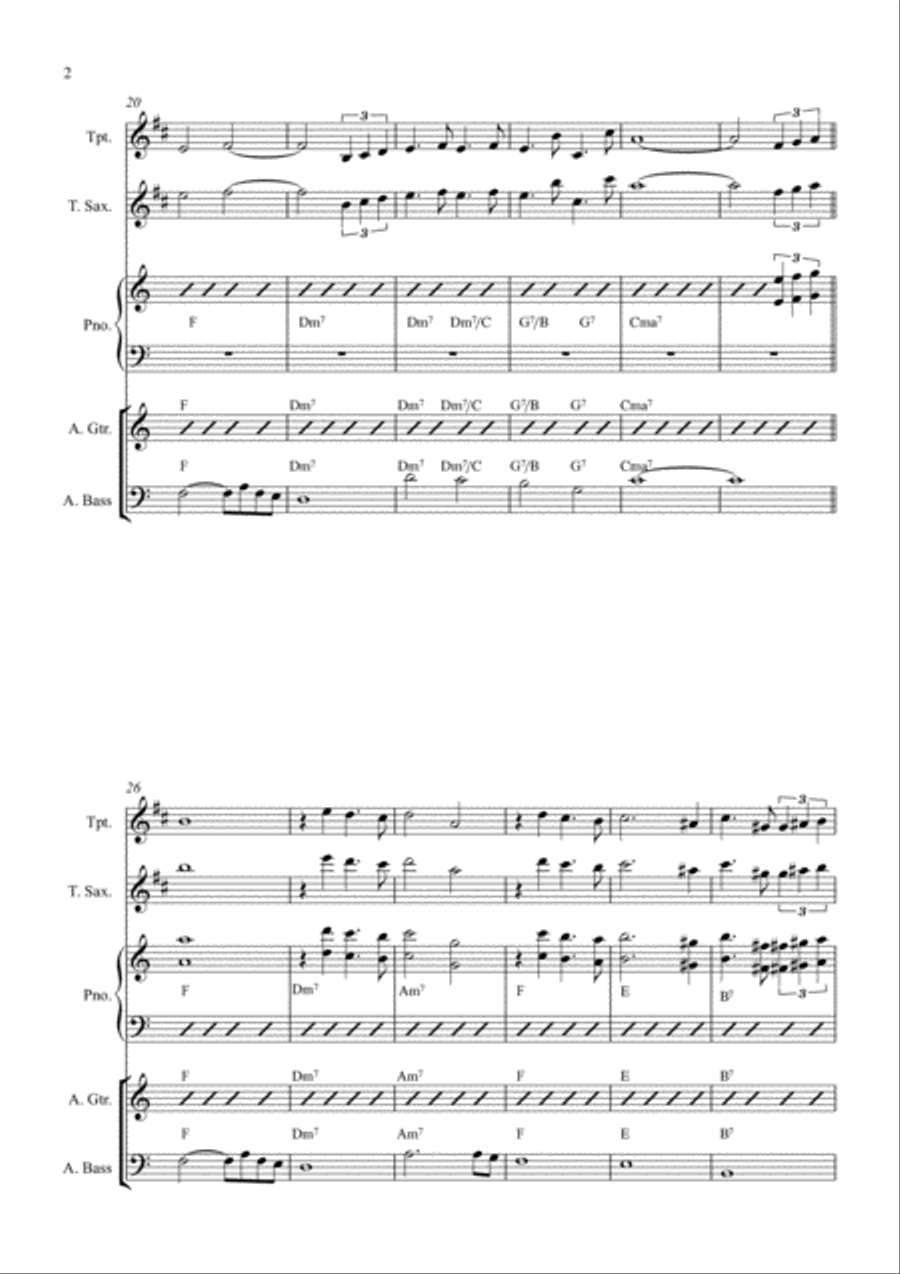 Somewhere In Time Large Ensemble scores gallery preview page 2