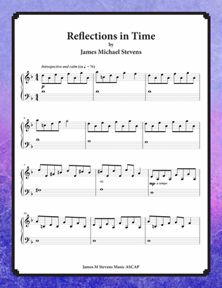 Book cover for Reflections in Time