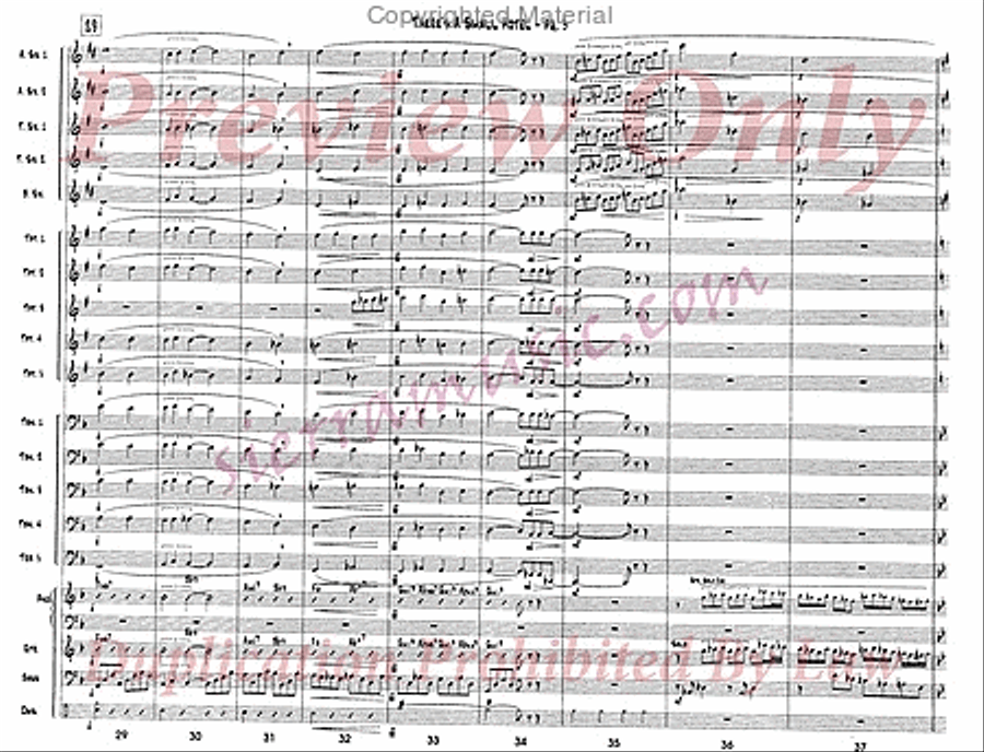 There's A Small Hotel Jazz Ensemble scores gallery preview page 6