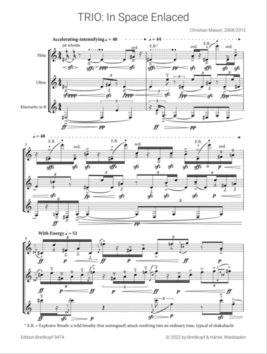TRIO: In Space Enlaced School and Community scores gallery preview page 2