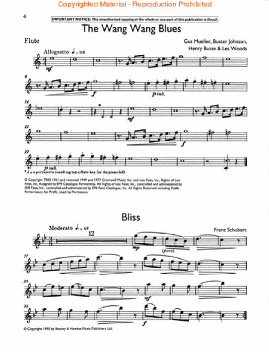 Amazing Solos Flute Solo scores gallery preview page 2