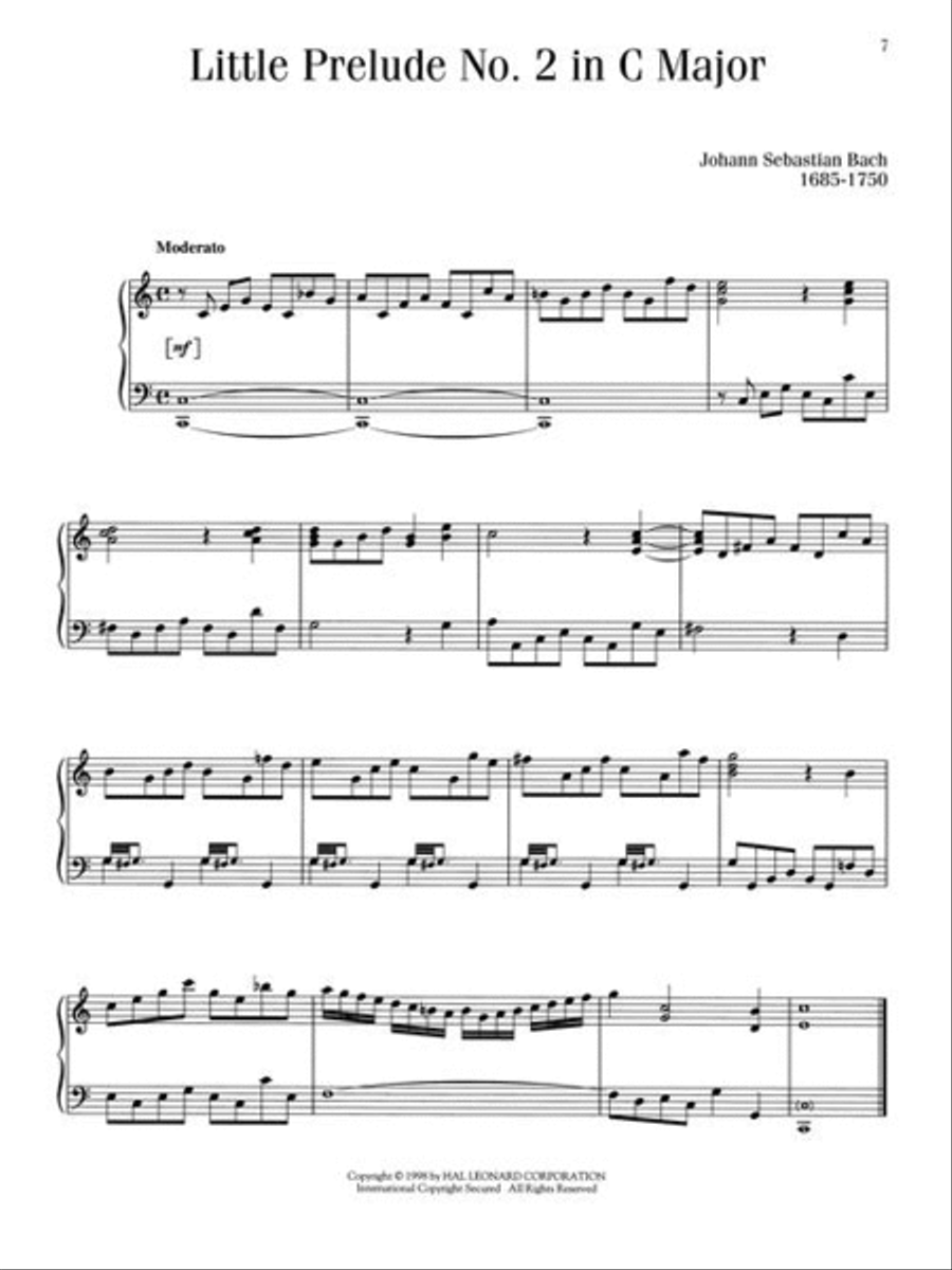 Great Easier Piano Literature Piano Solo scores gallery preview page 7