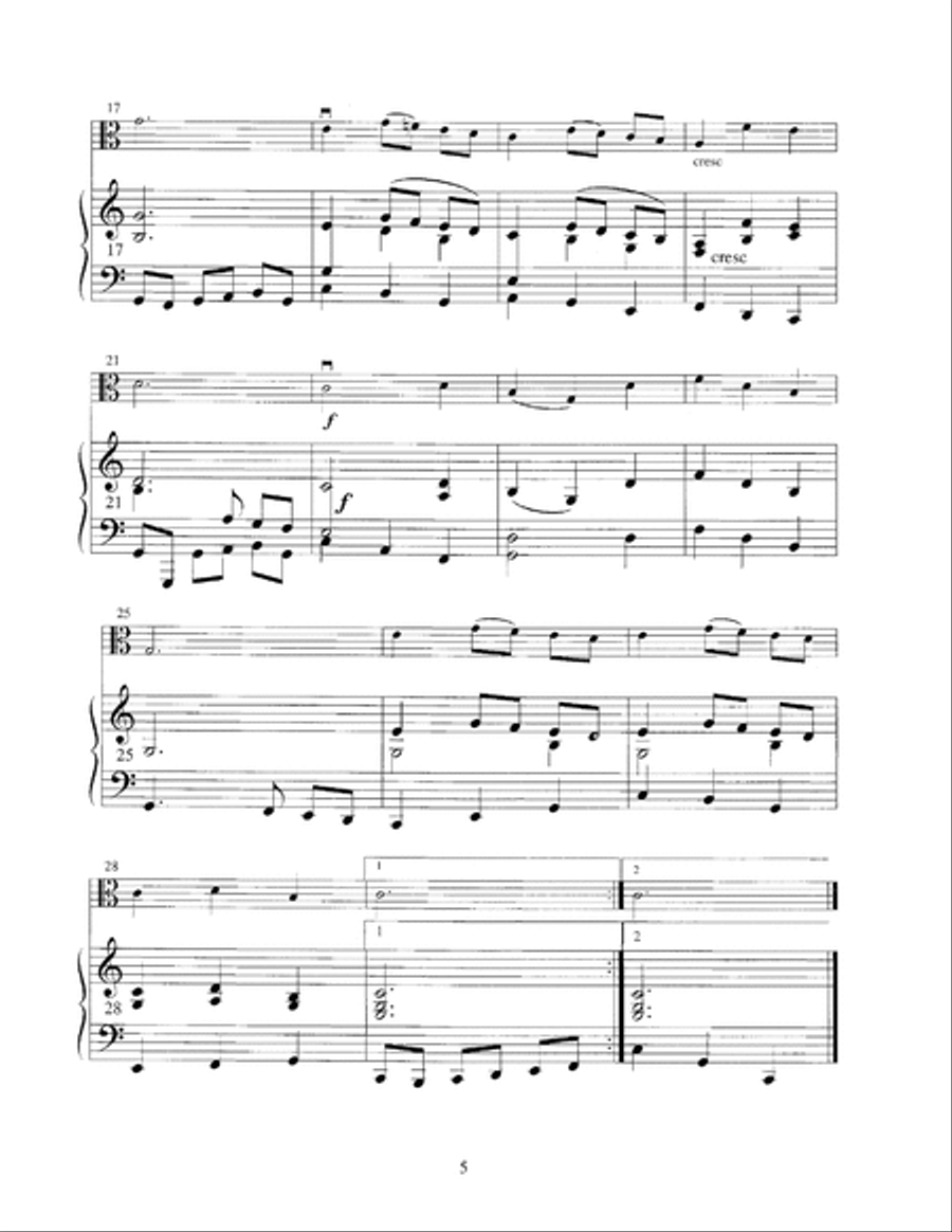 The Student Violist: Bach Viola Solo scores gallery preview page 6