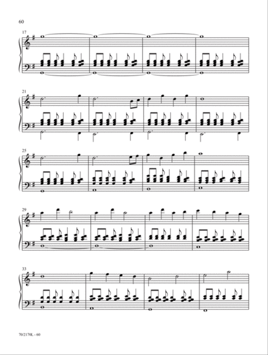 Pick Up & Play Organ Solo scores gallery preview page 36