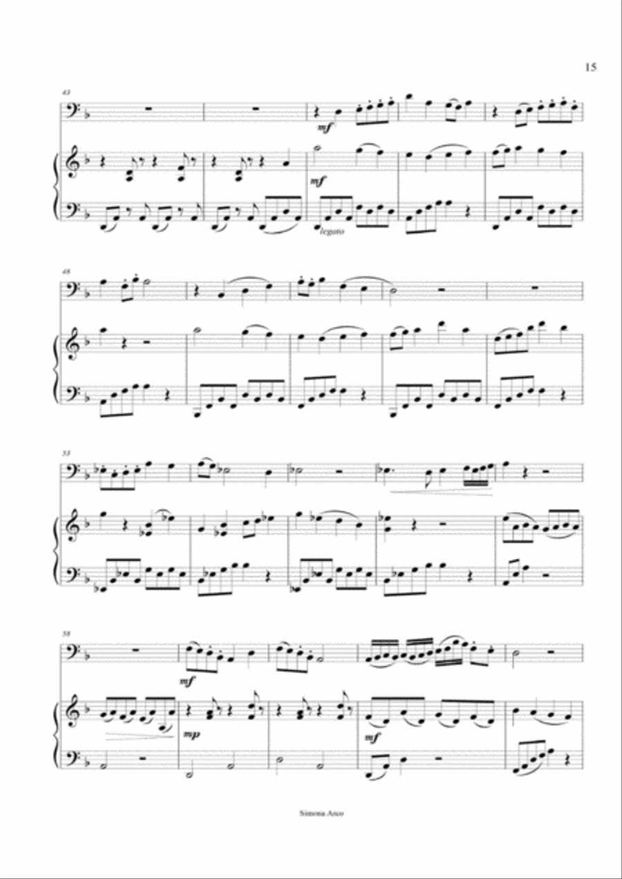 Romance Romance Bassoon scores gallery preview page 4