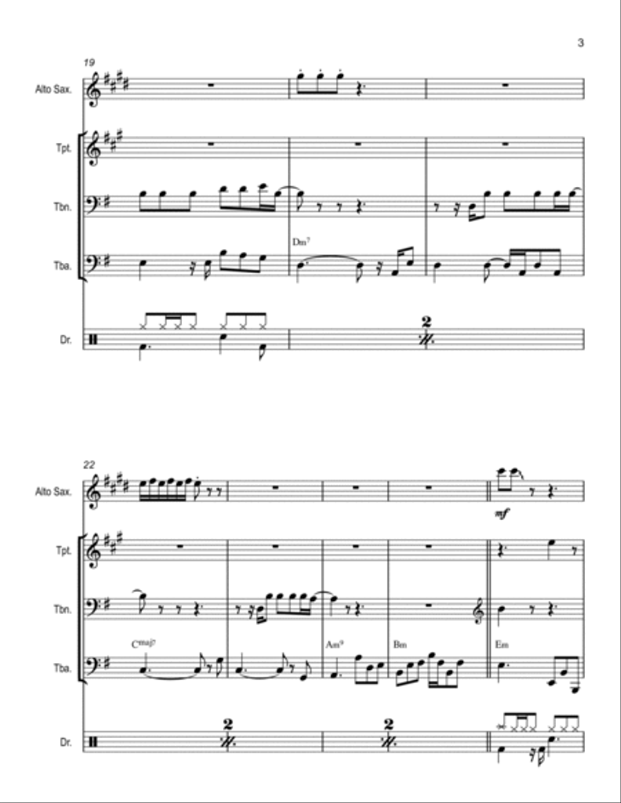 She Small Ensemble scores gallery preview page 3
