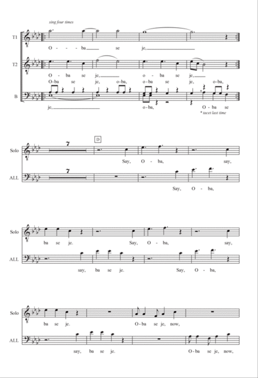 Oba Se Je TTB scores gallery preview page 4