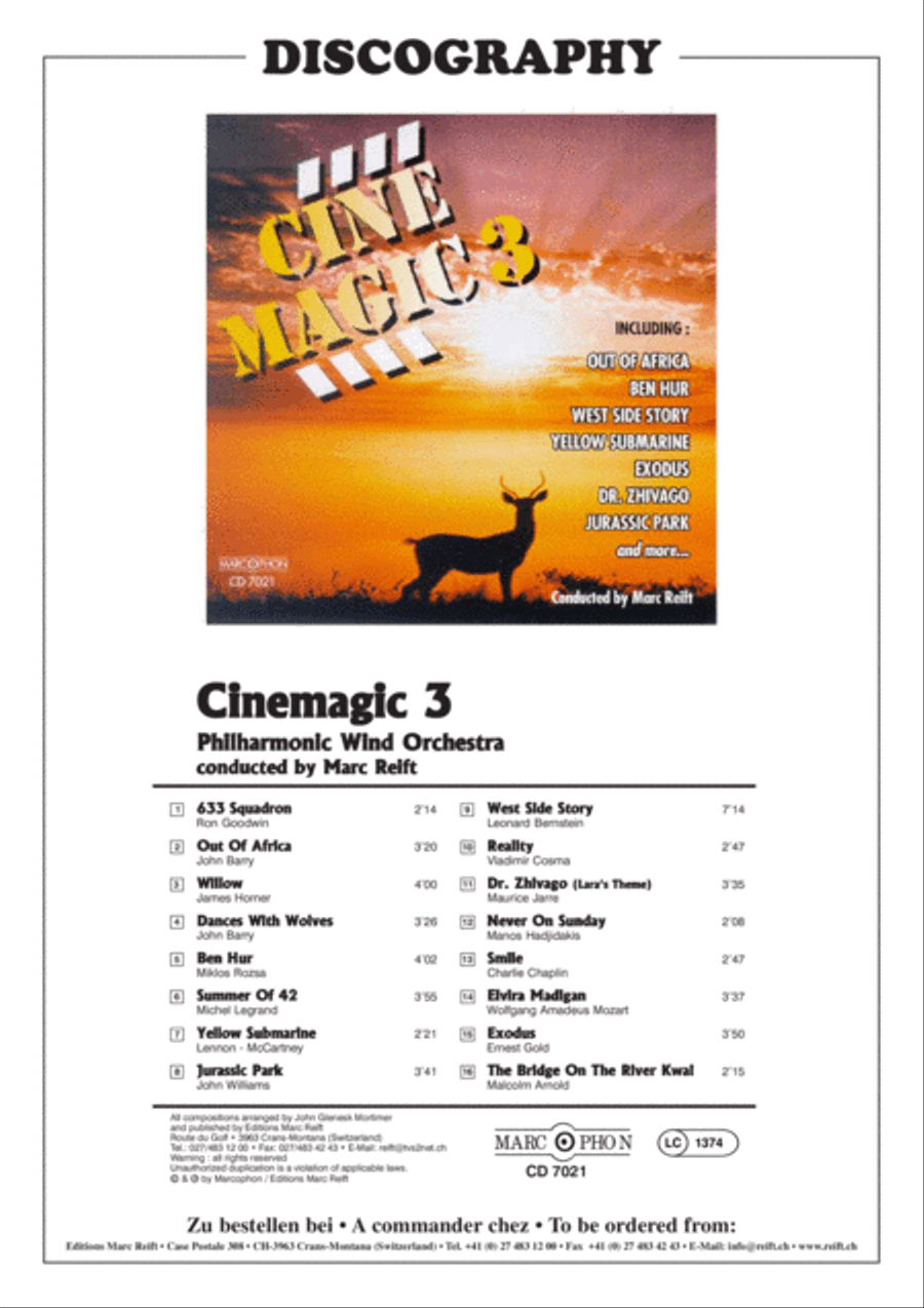 The Bridge On The River Kwai Concert Band scores gallery preview page 3