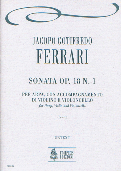 Sonata Op. 18 No. 1 for Arpa, Violin and Violoncello