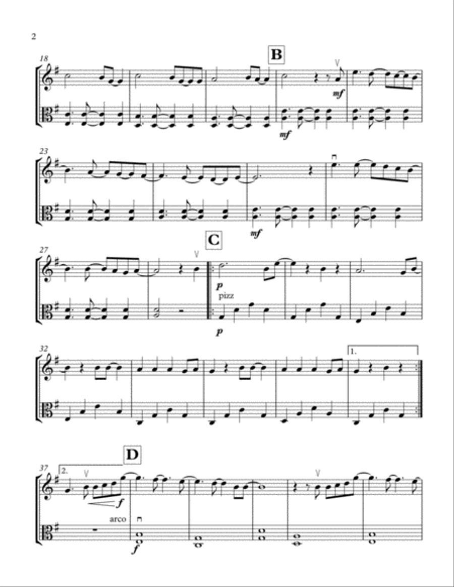 All Of Me String Duet scores gallery preview page 3