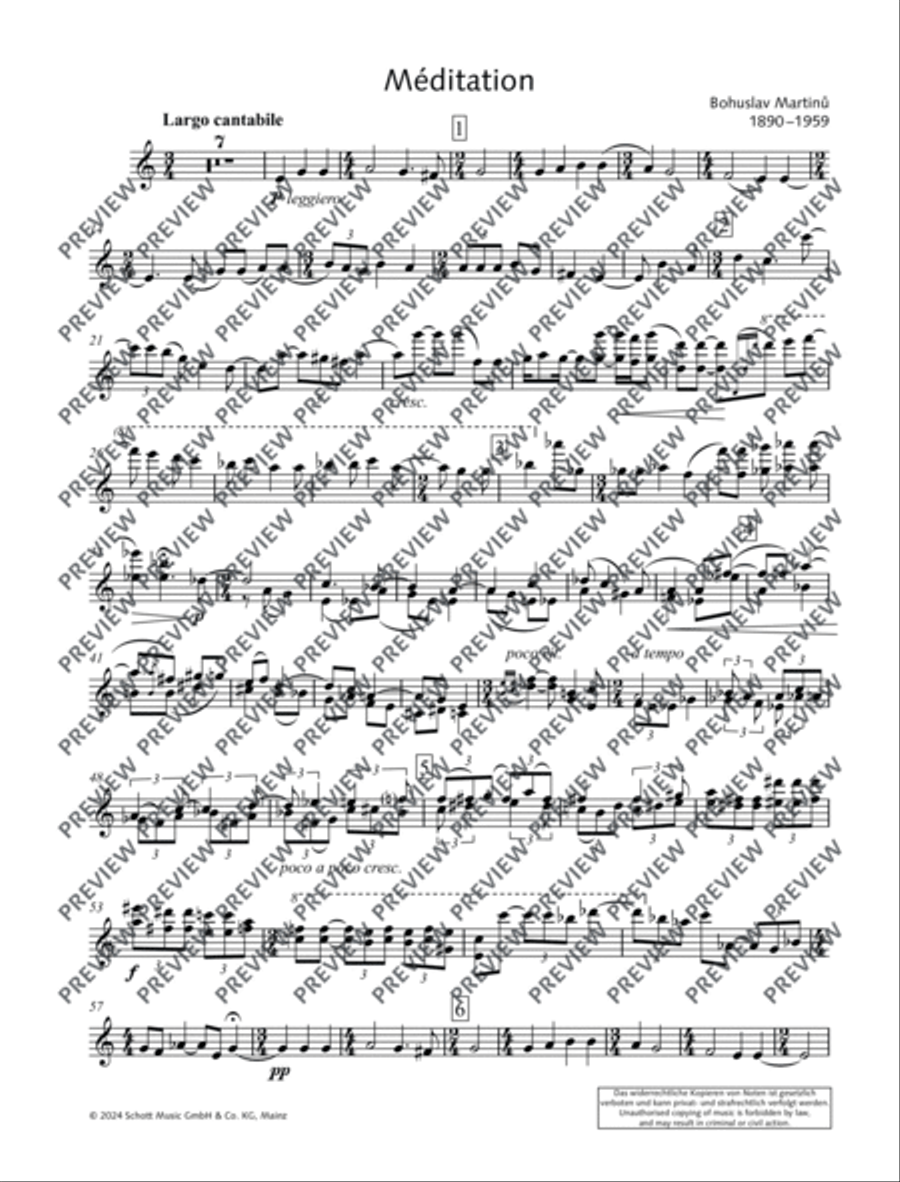 Méditation Méditation Piano scores gallery preview page 15