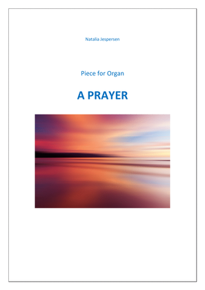 Book cover for A PRAYER
