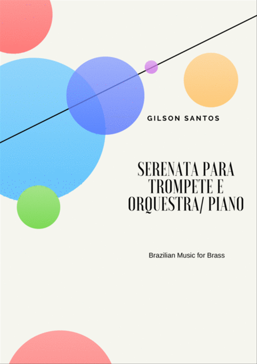 Serenata para Trompete e Piano ( Version ) Trumpet Solo scores gallery preview page 1