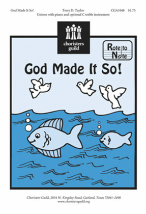 Book cover for God Made It So!