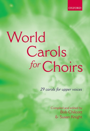 Book cover for World Carols For Choirs