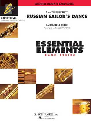 Book cover for Russian Sailor's Dance - Easy Cb - Full Score