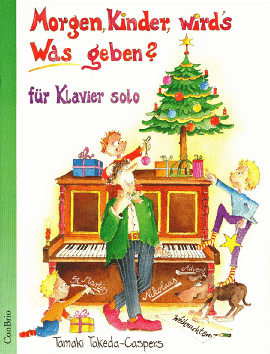 Morgen, Kinder, wird's was geben Piano Solo scores gallery preview page 1