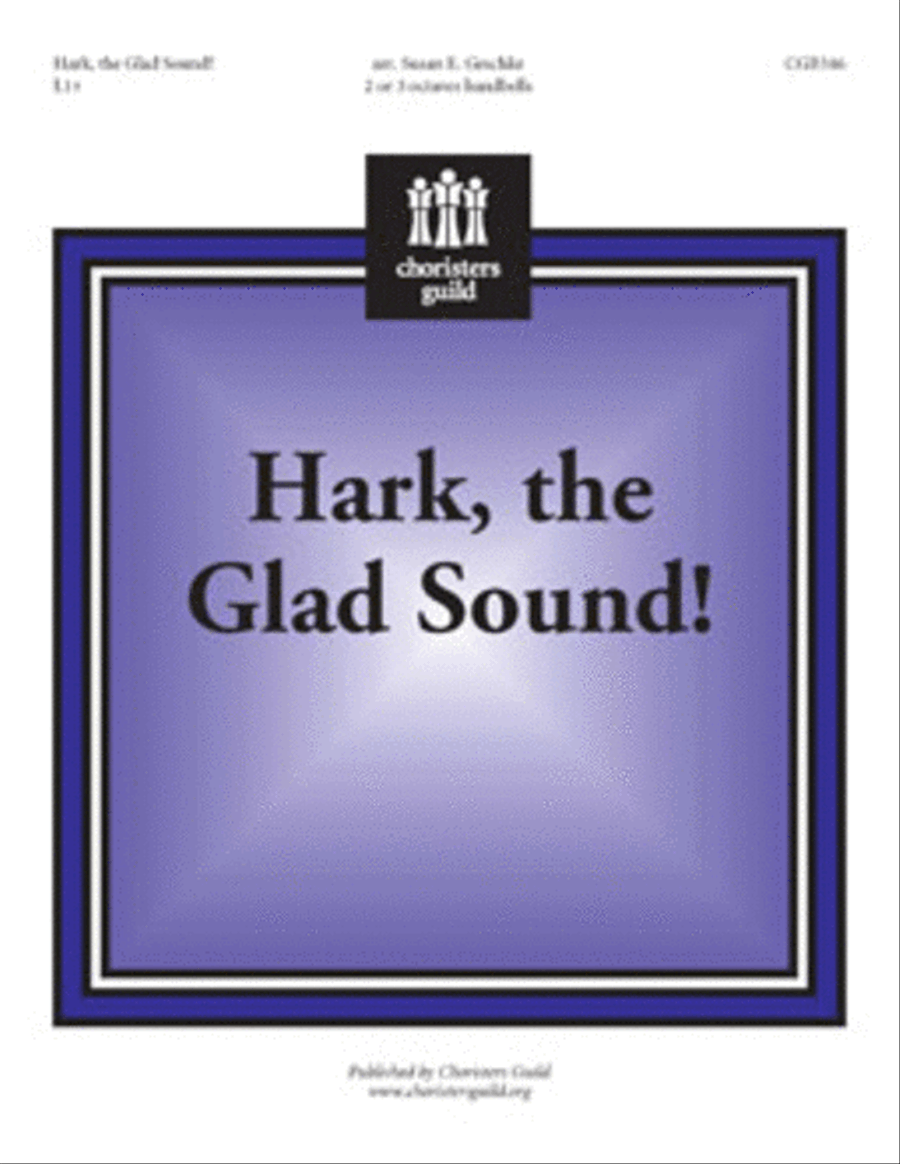 Hark the Glad Sound Handbell Choir scores gallery preview page 1