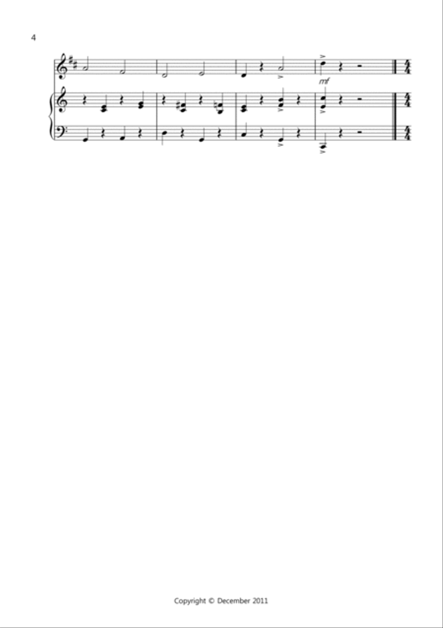 8 Pieces for Trumpet And Piano 8 Pieces for Trumpet And Piano Trumpet Duet scores gallery preview page 4