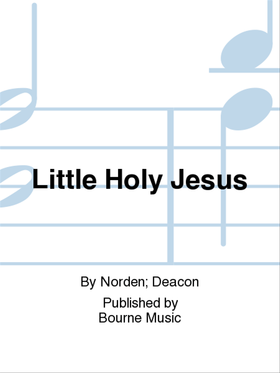 Little Holy Jesus 2-Part scores gallery preview page 1