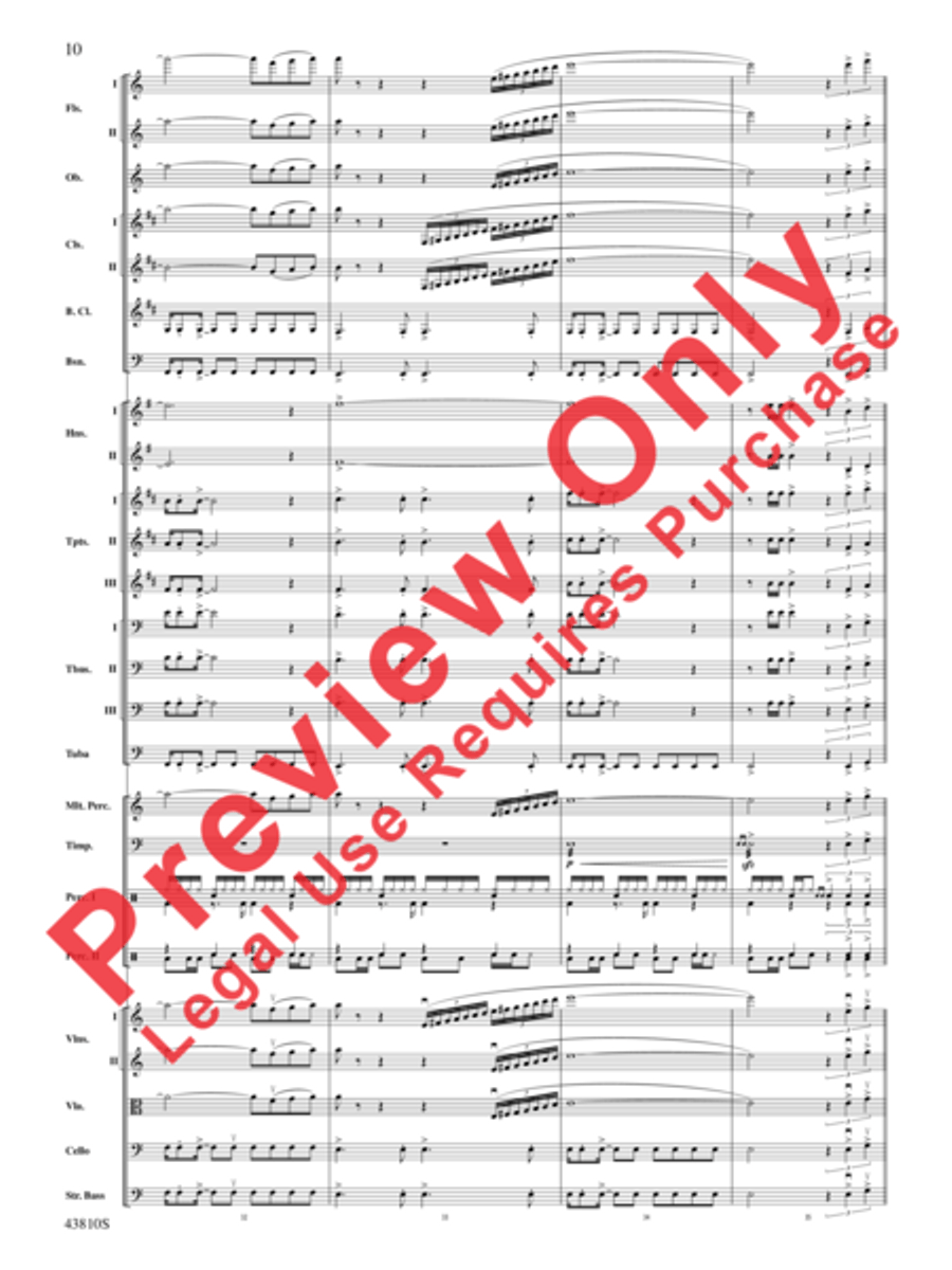 Rocky Broadway Full Orchestra scores gallery preview page 11