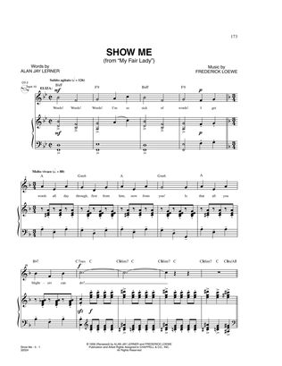 Show Me (from My Fair Lady)