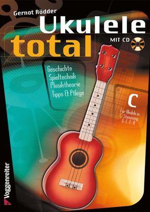 Book cover for Ukulele Total C-Stimmung