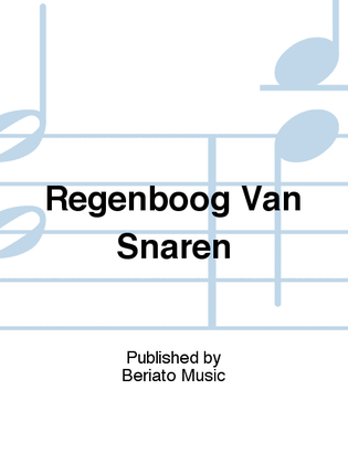 Book cover for Regenboog Van Snaren