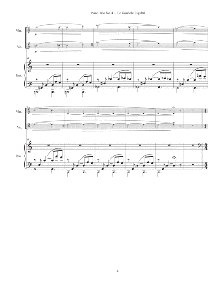 Piano Trio No. 4 ... Le Gondole Lugubri (2022) piano part