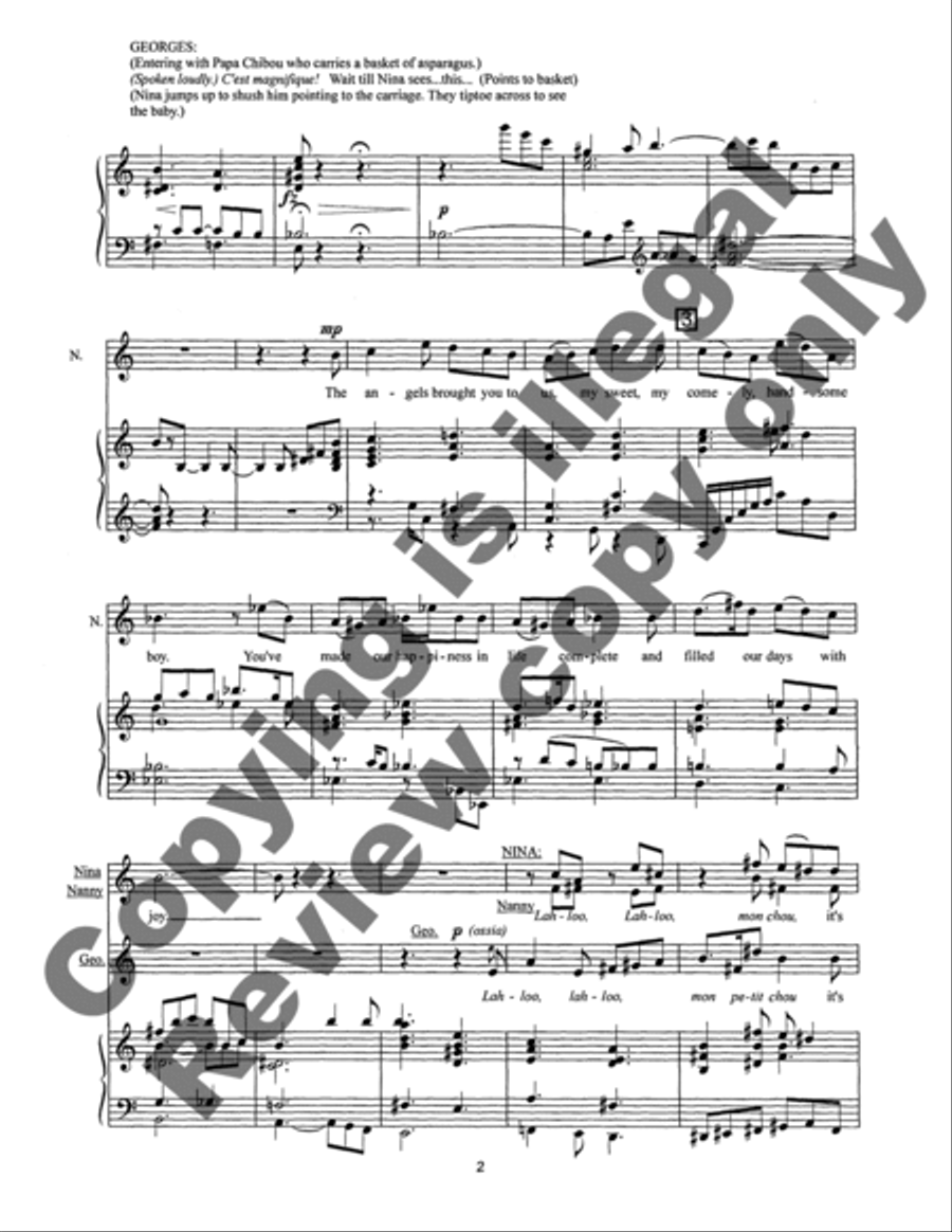 A Friend of Napoleon 4-Part scores gallery preview page 8