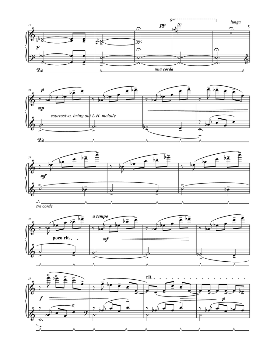 Web and Wings Piano Solo scores gallery preview page 5