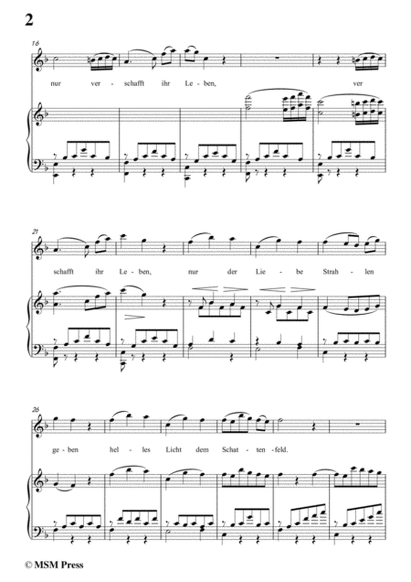 Schubert-Was belebt die schöne Welt,in F Major,for Voice&Piano image number null