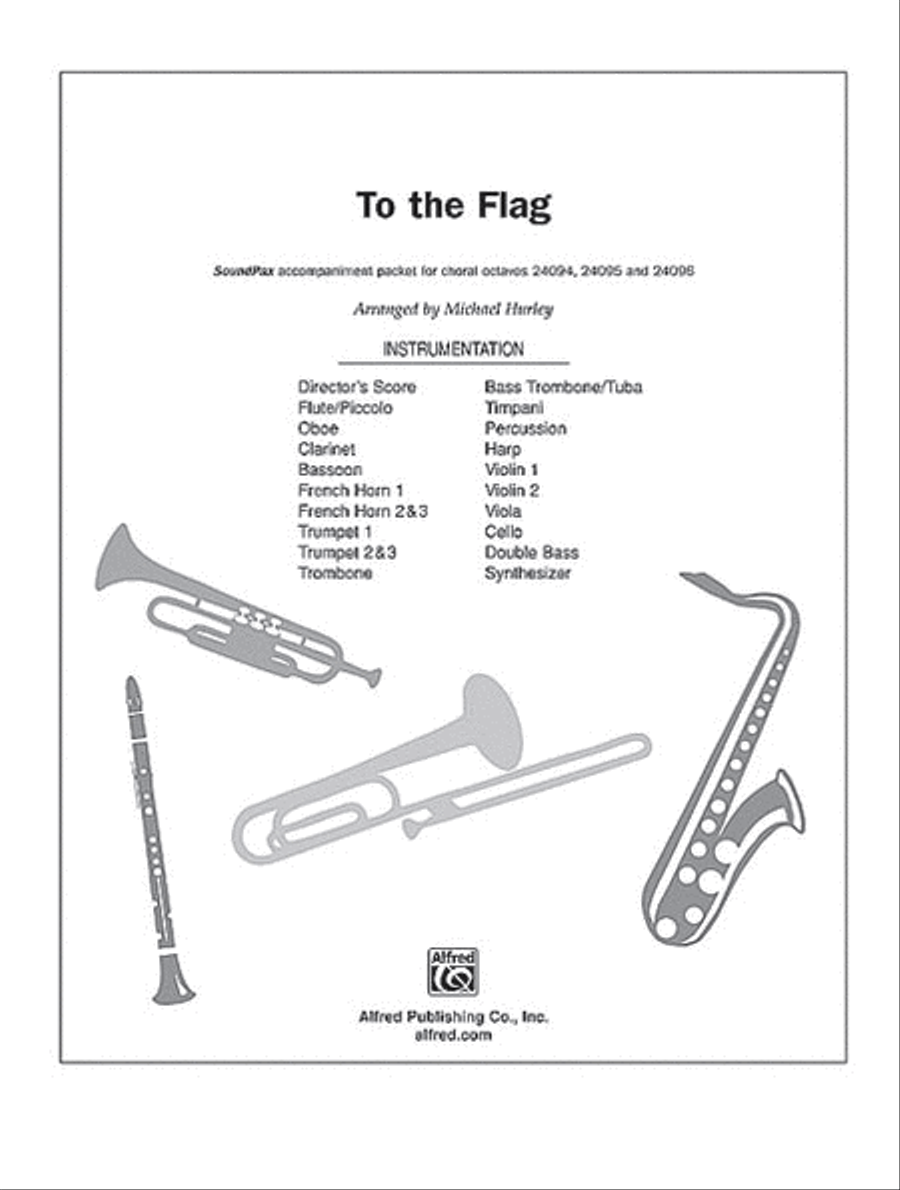 To the Flag To the Flag Choir scores gallery preview page 1