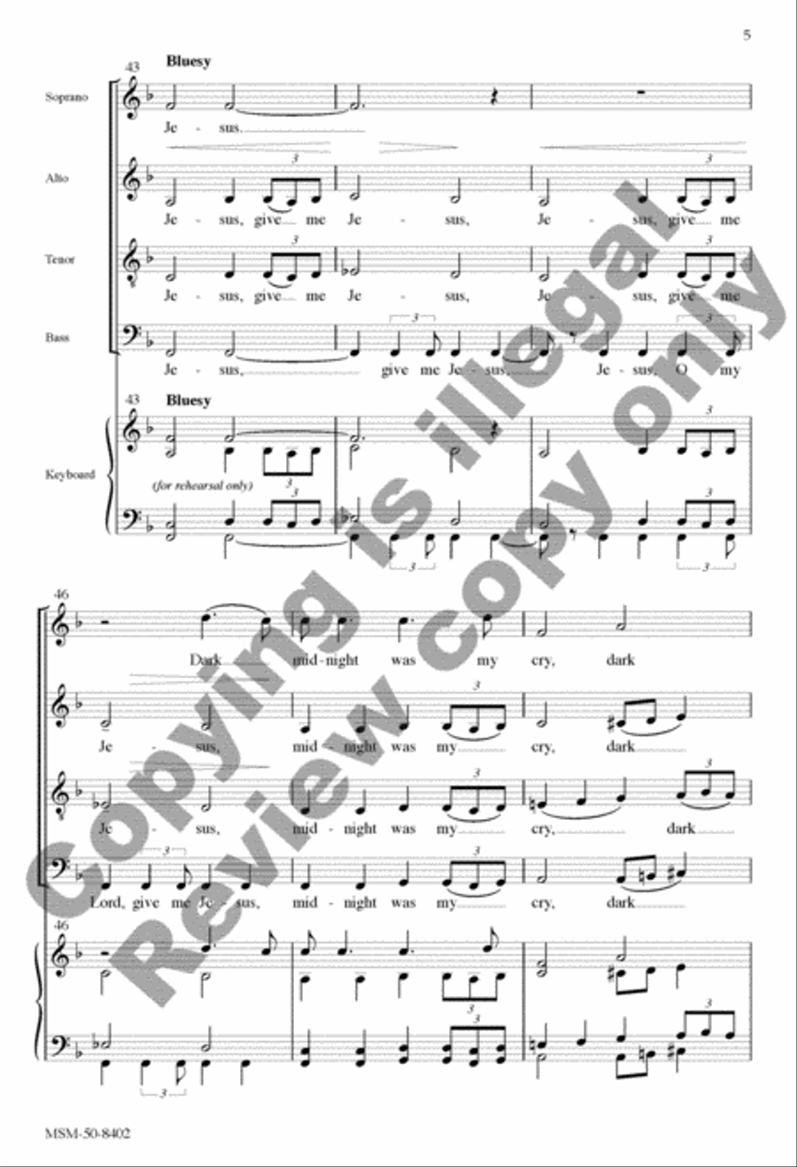 Give Me Jesus Give Me Jesus Divisi scores gallery preview page 16
