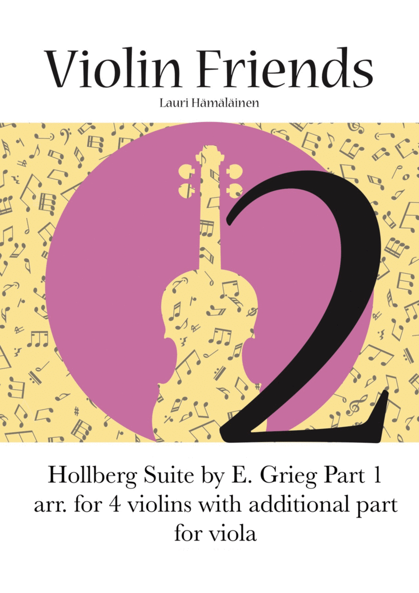 Prelude from Hollberg Suite arr. for violin ensemble image number null