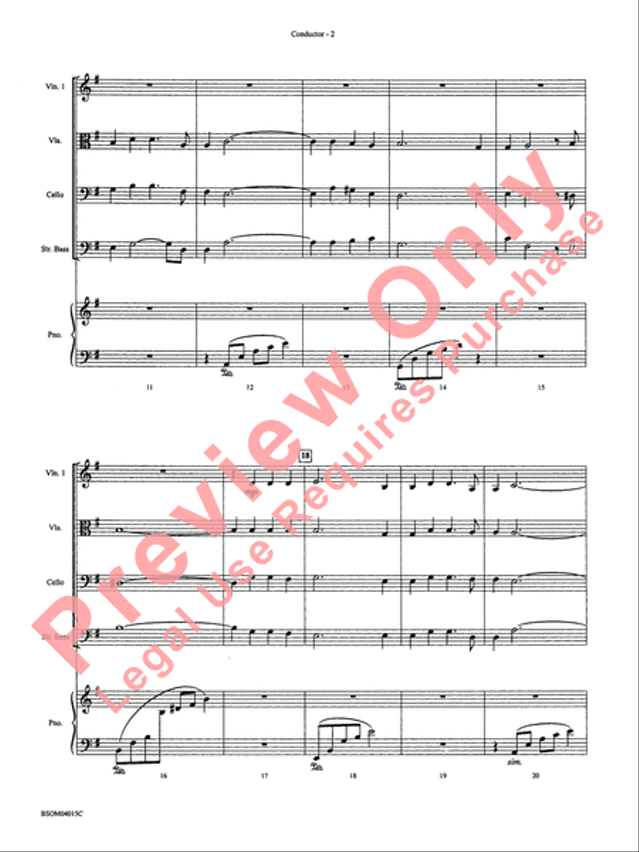 Finlandia String Orchestra scores gallery preview page 5