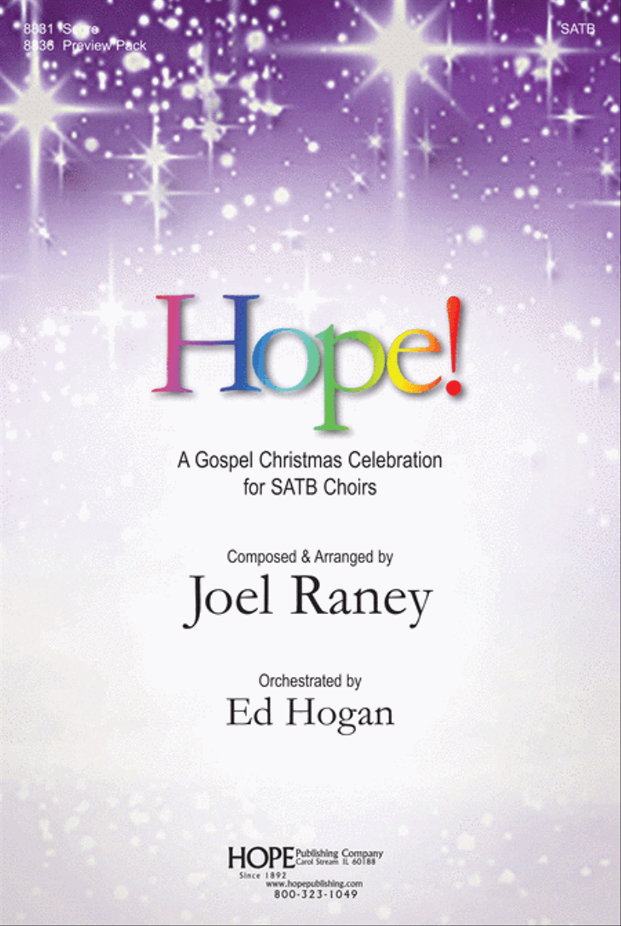 Hope! Choir scores gallery preview page 1