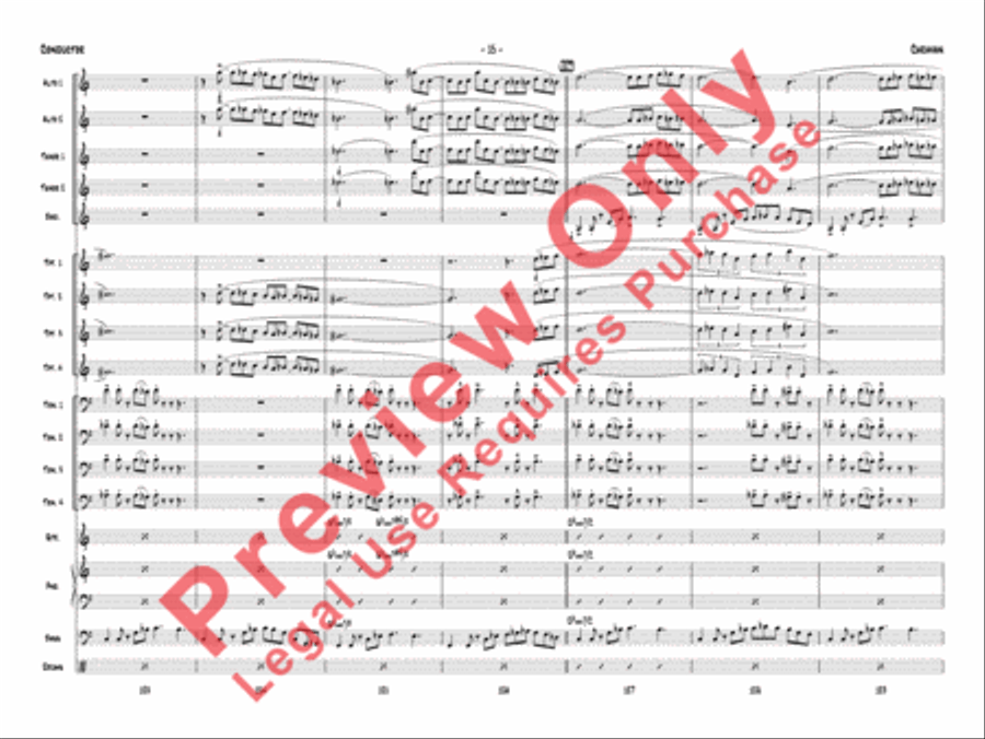 Caravan Caravan Jazz Ensemble scores gallery preview page 18