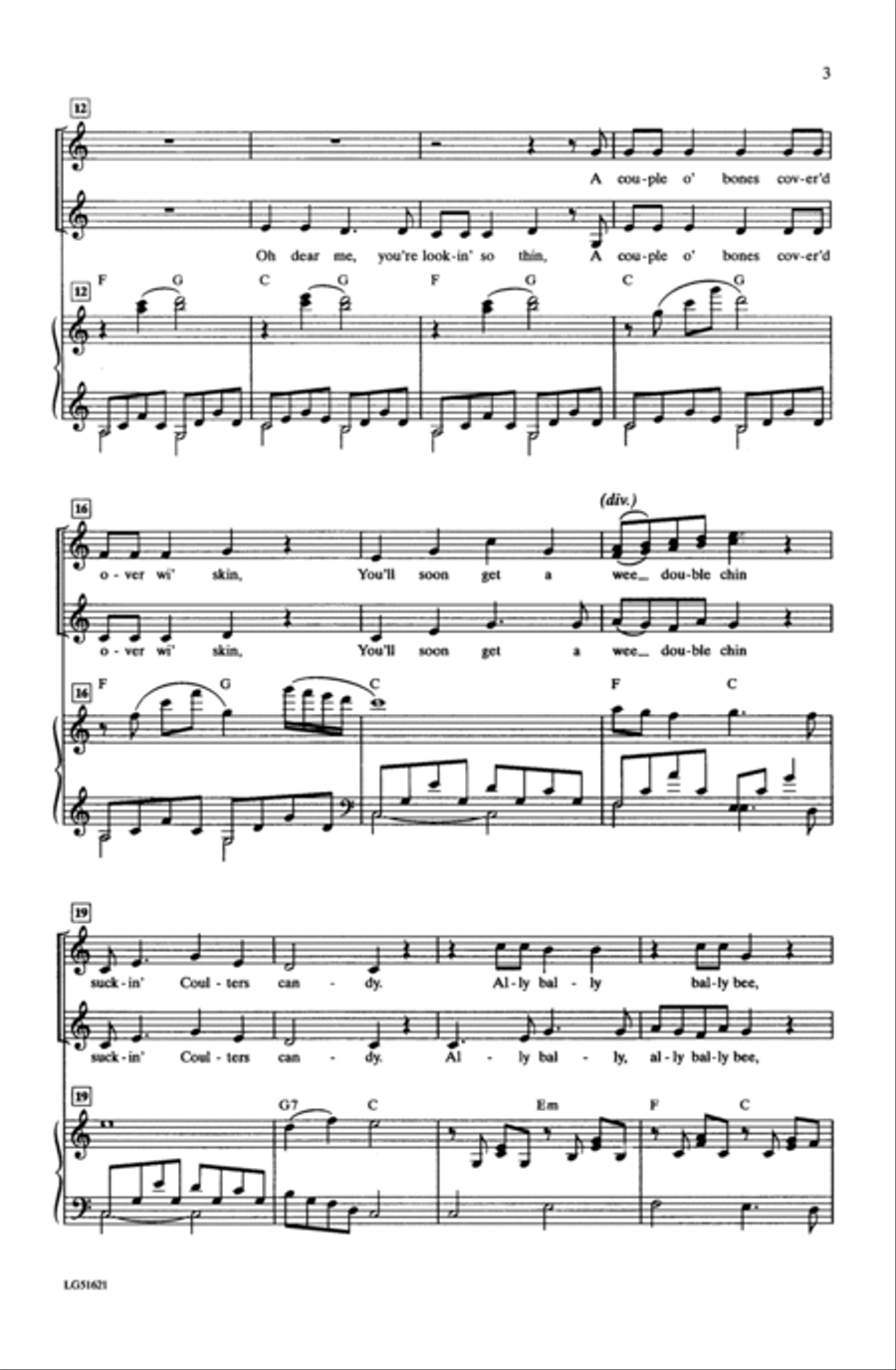 Coulters Candy 2-Part scores gallery preview page 10