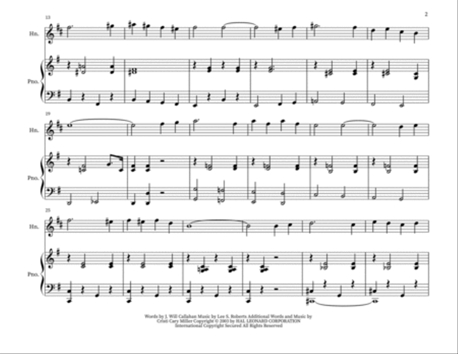 Smiles Horn scores gallery preview page 2