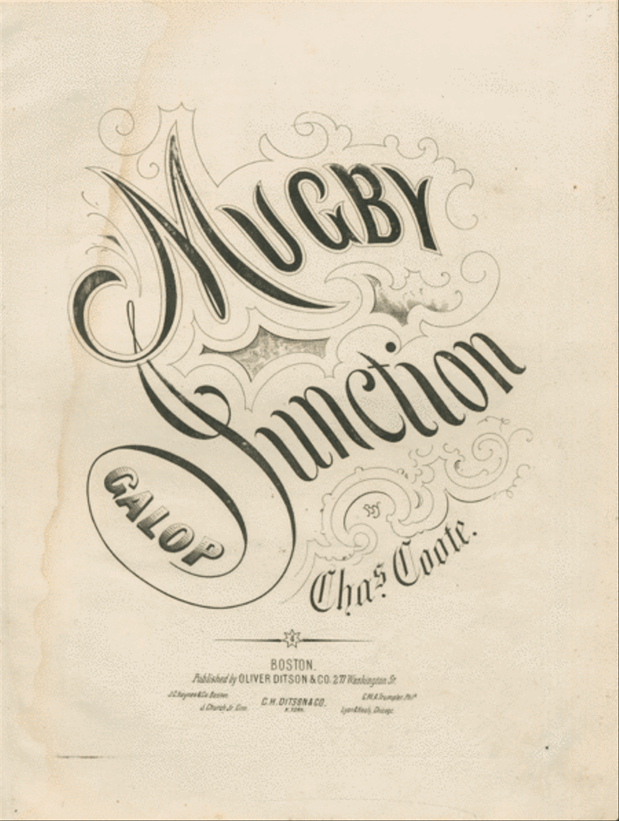 Mugby Junction Galop Piano Solo scores gallery preview page 1