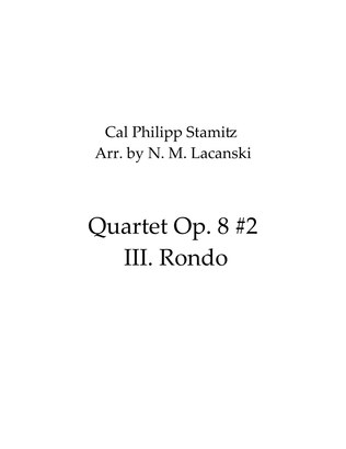 Quartet Op. 8 #2 III. Rondo